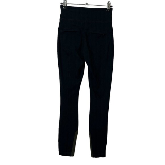 Athleta Highline Hybrid Ankle Tight Olive Black Size 2 Stretch Ponte Leggings - Picture 5 of 13